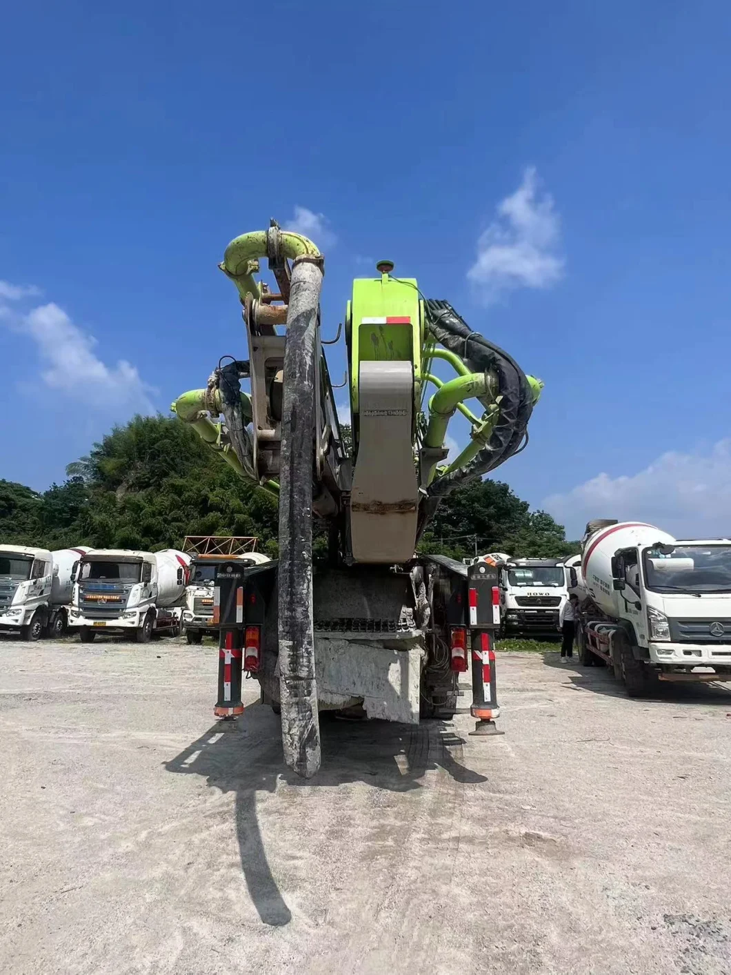 Good Price Hot Sale for Used Construction Equipment Machinery 2020 Concrete Mixer Pump Trucks 59m Zoom Lion Made in China