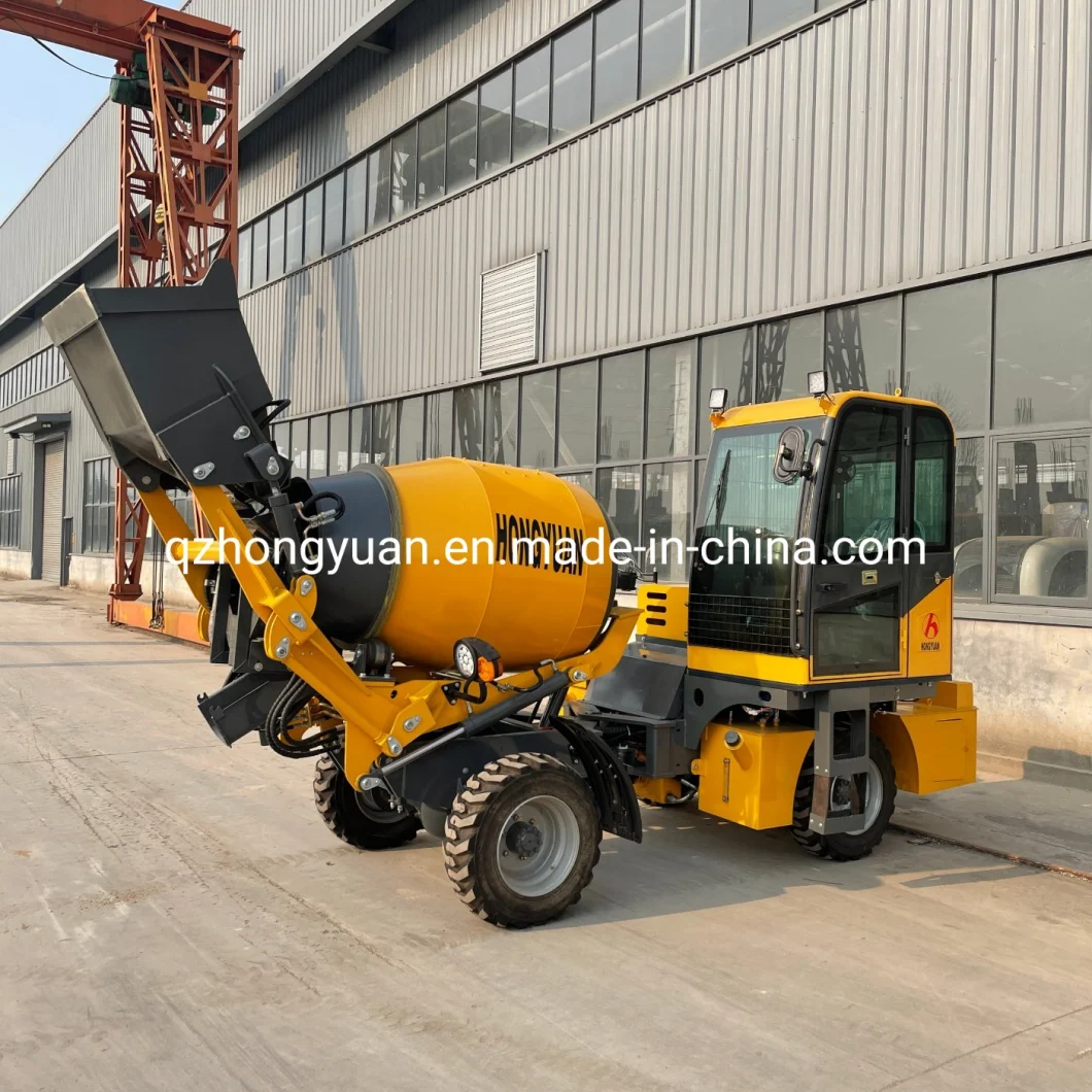 OEM Manufacturer Hy120 Self Loading Concrete Mixer Truck