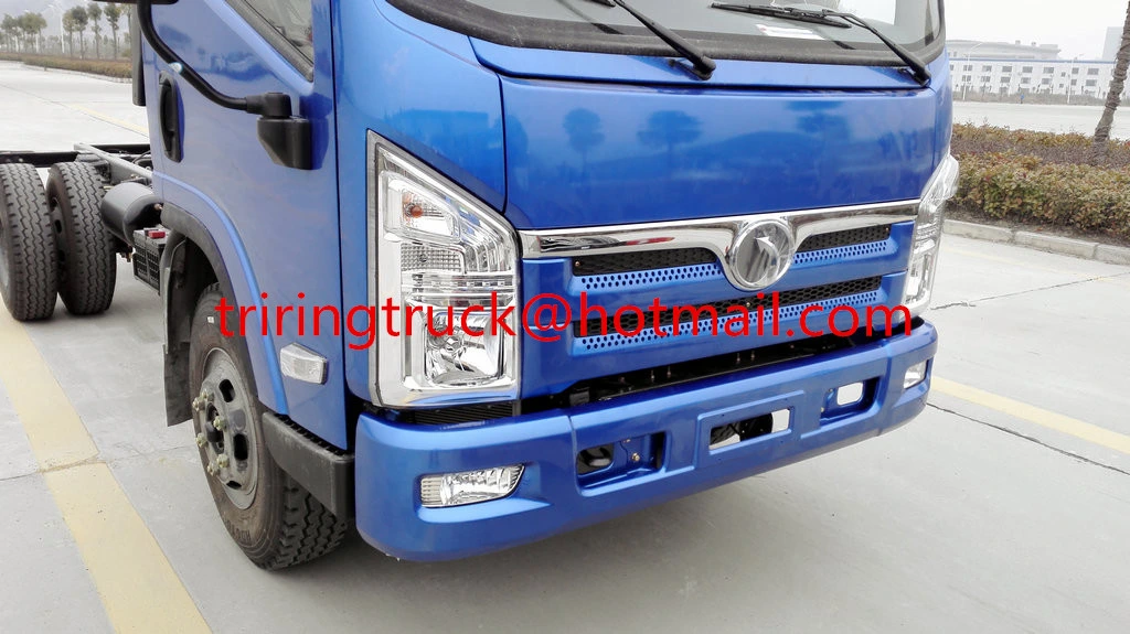 LHD Euro3 T3 6.2m Tri-Ring 4X2 Light Cargo Truck