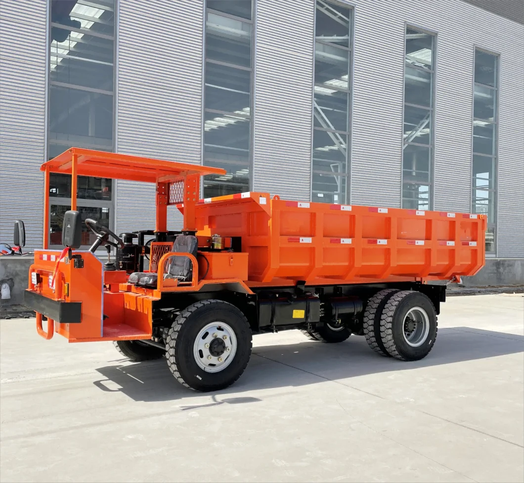 8ton High Capacity Six-Wheel Mining Dump Truck for Large-Scale Operations