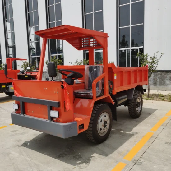 6 Tonnen 4X4 4X2 Mini Wheel Dump Truck Underground Mining Trucked Dumper