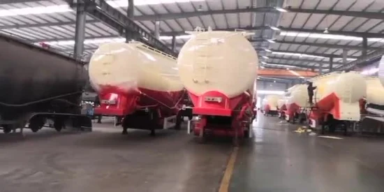 2 3 4 Achsen 45000 50000 Liter 42 cbm 3 Fächer Aluminiumlegierung Edelstahl Öltank Tankauflieger zum Verkauf