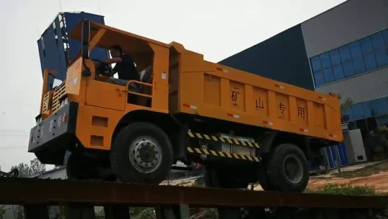 Maßgeschneiderter 16-Tonnen-Bergbau-Muldenkipper mit Kabine für Transportfahrzeuge für Bergbauausrüstung