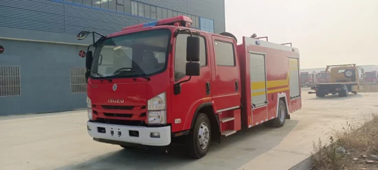 Schaum- und Wassertank-Feuerbekämpfungs-LKW 5000L 8000L der Marke Japen, Spezial-LKW mit guter Qualität